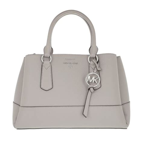 Pearl Gray Handbag .